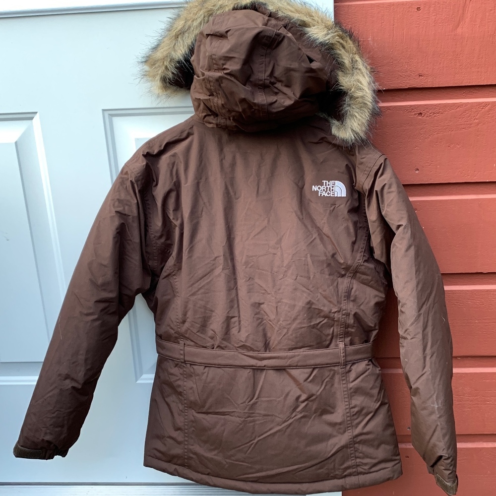 North Face Girls Greenland Jacket - Brownie Brown - Picture 2 of 5